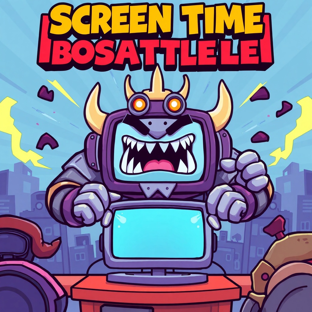 Screen Time Boss Battle