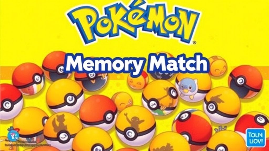 Pokemon Memory Match - Catch Em All