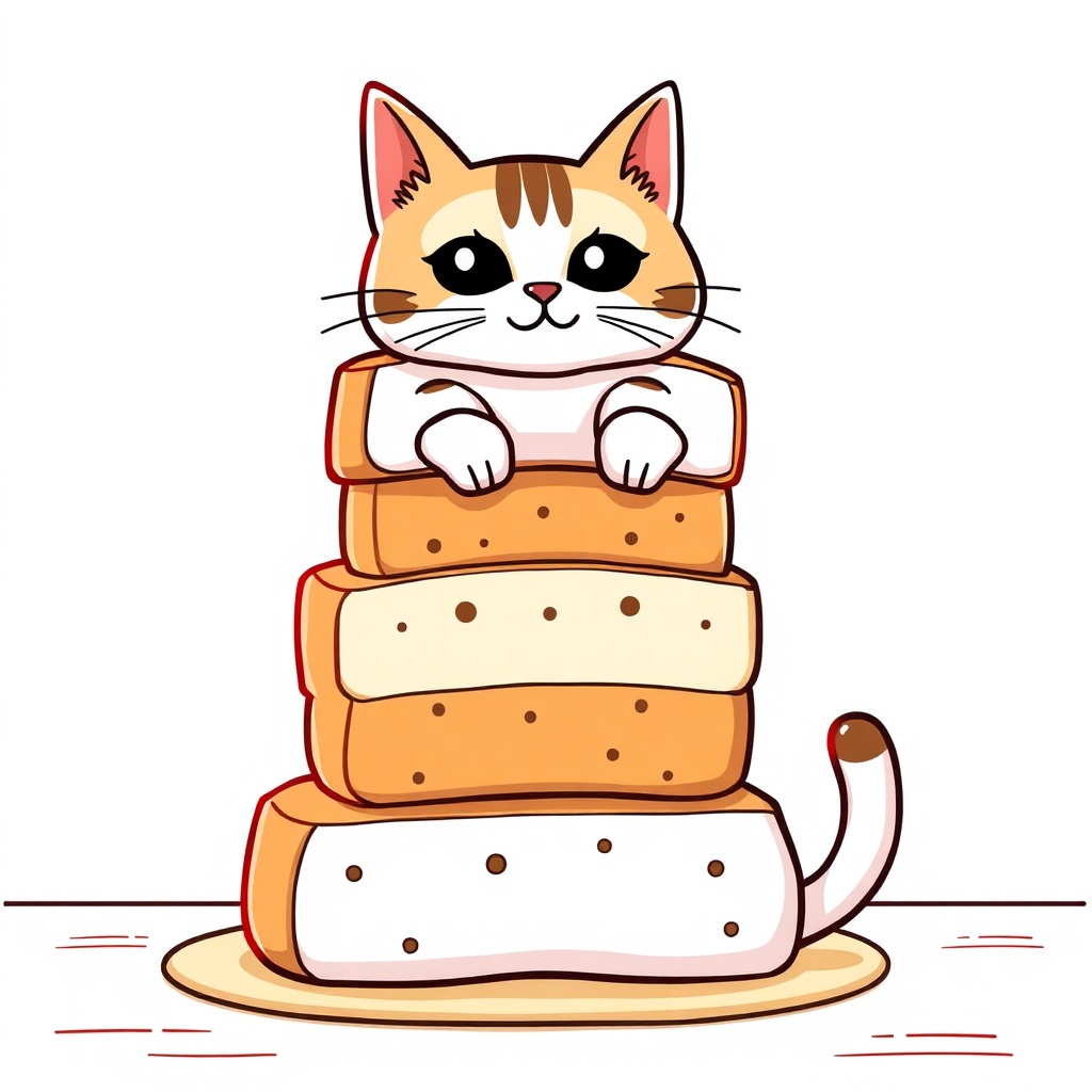 Cat Loaf Stacking