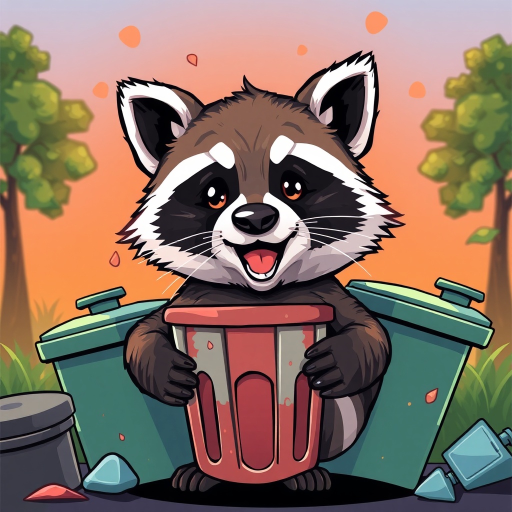 Raccoon Trash Panda