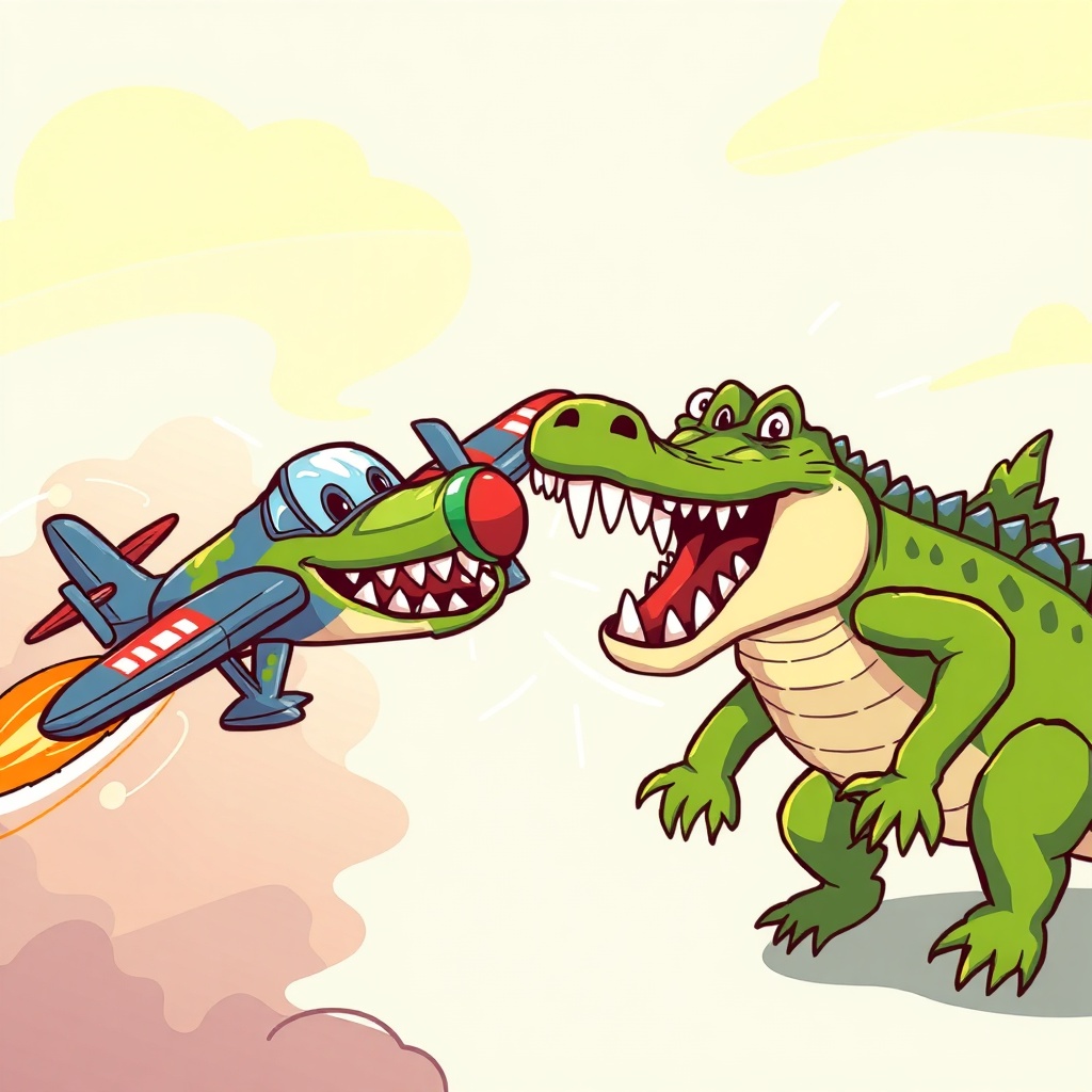 Bombardiro vs Crocodilo