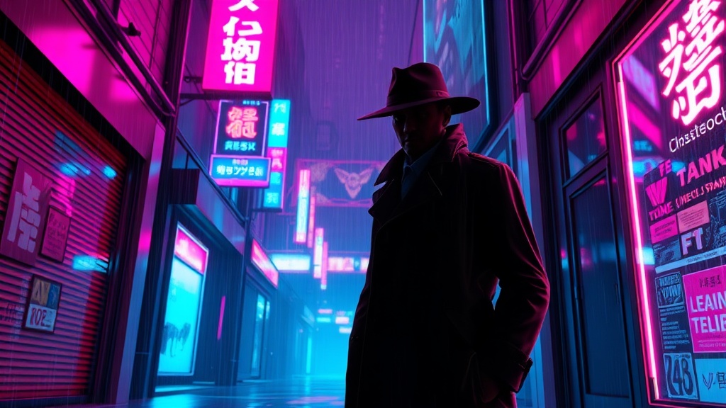 Neon Noir Detective